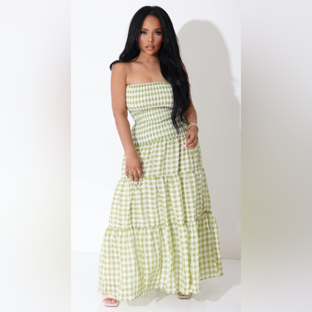 Strapless Maxi Dress